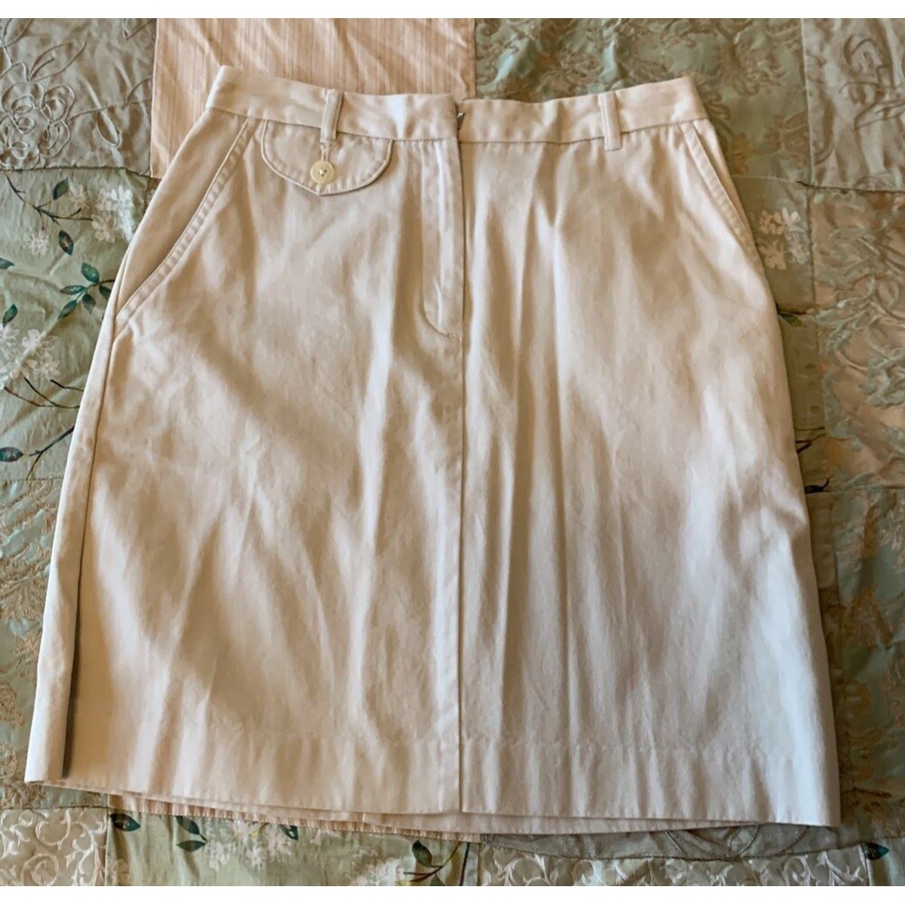 Womens Skirt size 2P- Khaki